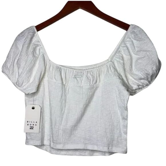 BILLABONG FLIRT ON KNIT OFF THE SHOULD TOP SIZE LARGE - Picture 4 of 4